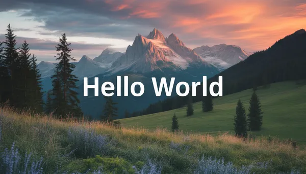 Hello World!